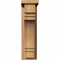 Ekena Millwork Pescadero Smooth Corbel w/Backplate, Western Red Cedar, 5 1/2"W x 12"D x 20"H COR06X12X20PEC01SWR - alternate 4